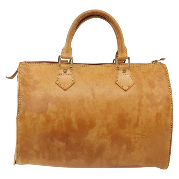 LOUIS VUITTON Nomad Leather Speedy 30 Hand Bag Beige M85392 - Picture 3 of 13